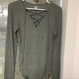 Aerie Green Bodysuit